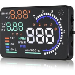 A8 OBD2 HUD Samochodowy Wyświetlacz Head-Up – Projekcja na szybę