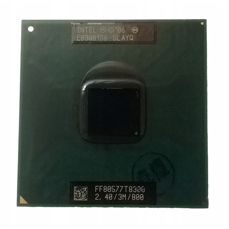 Intel Core 2 duo T8300 2,40 GHz 800Mhz FSB 3MB SLAYQ