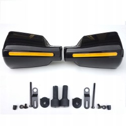 2x UNIWERSALNE HANDBARY MOTOCYKL MOTOR QUAD SKUTER ODBLASK OSŁONY DŁONI RĄK