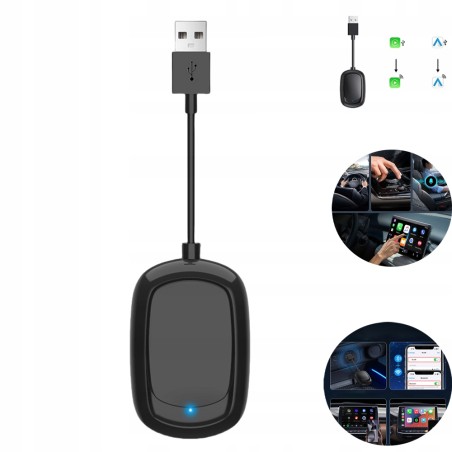 Bezprzewodowy adapter Carplay Box 5.0 (2Air) Bezprzewodowy / Android Auto