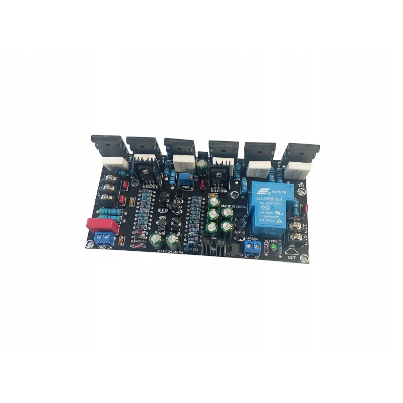 Wzmacniacz audio 2SC5200 2SA1943 300W Mono DC +-20-90V klasa AB 8OHM