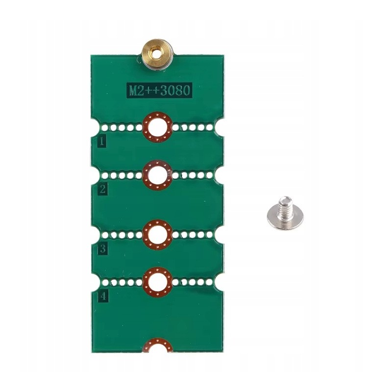 ADAPTER Przedłużaka z dysku M.2 NVMe SSD 2230 2242 2260 na 2280