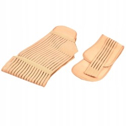 Pas ciążowy Lizhoup beżowy uniwersalny bawełniany zapięcie rzepy rozm. L