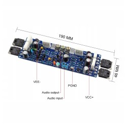 Wzmacniacz audio klasa AB Sanken C2837 A1186 200W Mono DC +-20-60V