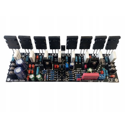Wzmacniacz audio klasa AB Toshiba 2SC5200 2SA1943 400W Mono DC +-20-90V