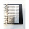 Książka zestaw kondensatorów 1206 SMD 50V 2000szt 80 wartości 0.1pF-1uF