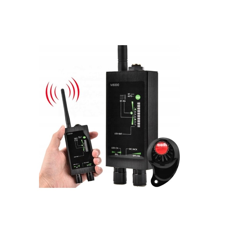 Wykrywacz Podsłuchów Lokalizatorów GPS GSM Kamer sieci Wifi