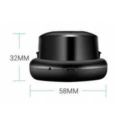 Kamera wifi ip szpiegowska mała mini na podczerwień na kartę pamięci i bez